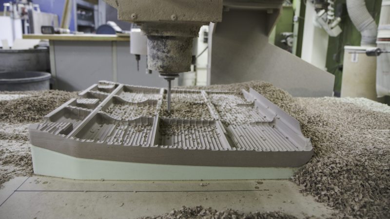 CNC Machining Foam Process